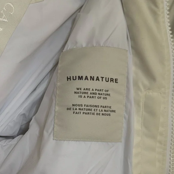 RARE White Canada Goose MacmillanParka HUMANATURE / Medium